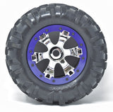 fits Summit TIRES canyon AT 17mm Purple WHEELS set 4 Factory Glued 56076-4