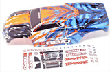 1/16 E-revo BODY, Orange Blue (Shell cover factory painted Traxxas 71054-1