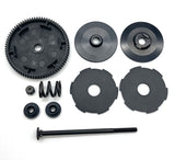 HB Racing D2 - Slipper clutch and spur, (G-05) w/shaft, spring, hardware Evo 204240