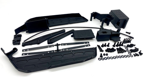 Tekno NT48 PLASTIC SET (Bags K & N) Mud guards, Servo Mount, ESC tray, RX Box TKR9400