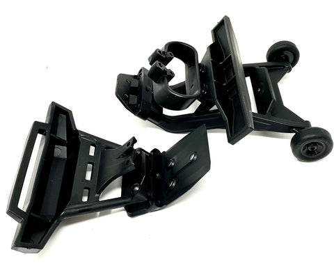 HOSS 4x4 VXL BUMPERS & Wheelie Bar Front & Rear assembled 90076-4