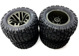 Arrma GRANITE 4x4 3s BLX - TIRES & Wheels (tyres rims DBoots Fortress ARA4302V3