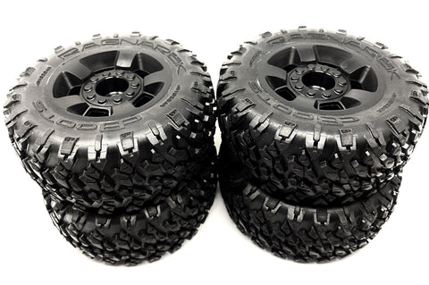 Arrma BIG ROCK 4x4 3s BLX - TIRES & Wheels (Ragnarok tyres rims DBoots ARA4312v3