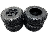 Arrma BIG ROCK 4x4 3s BLX - TIRES & Wheels (Ragnarok tyres rims DBoots ARA4312v3