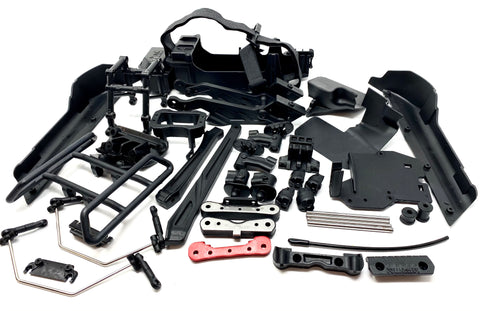 RC Modello CNC In Lega Lavorato Wing Mount Set Progettato per Arrma 1/8 RC Modello CNC In Lega Lavorato Wing Mount Set Progettato per Arrma 1/8