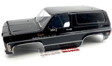 TRX-4 Chevy 1979 BLAZER - BODY Cover, BLACK (Shell Factory new 8010x Painted 82076-4