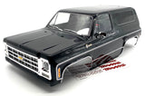TRX-4 Chevy 1979 BLAZER - BODY Cover, BLACK (Shell Factory new 8010x Painted 82076-4