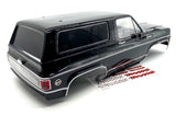 TRX-4 Chevy 1979 BLAZER - BODY Cover, BLACK (Shell Factory new 8010x Painted 82076-4