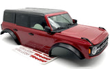 TRX-4 S&T BRONCO - BODY Cover, RED (Factory Painted, complete 92076-4