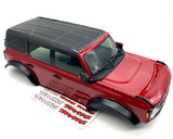 TRX-4 S&T BRONCO - BODY Cover, RED (Factory Painted, complete 92076-4