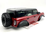 TRX-4 S&T BRONCO - BODY Cover, RED (Factory Painted, complete 92076-4