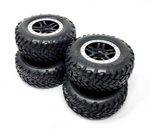 fits SLASH 4x4 VXL - TIRES & Wheels (12mm SCT Tyres spec 68086-4