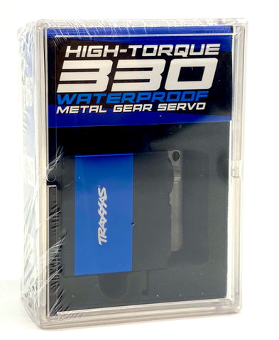 Traxxas High-Torque 330 blue Waterproof metal gear servo Slash E-revo Rustler Bandit TRA2250