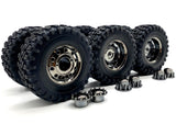 TRX-6x6 Flatbed HAULER - TIRES & Wheels (Assembled 2.2" 8874 88086-4