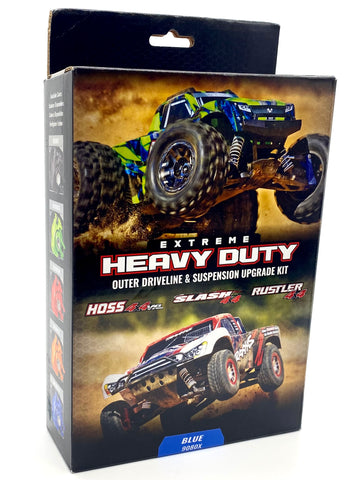 Extreme Heavy-Duty Upgrade Kit TRA9080x Blue Hoss/Rustler/Slash 4x4