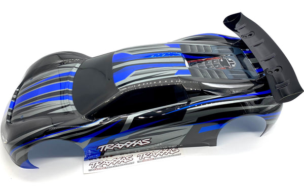 XO-1 BODY shell (WHITE w/ Blue Strip) – Jennys RC LLC