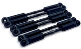 Arrma KRATON 4s 4x4 - Tie Rods, Steel , M4 x 85mm and 95mm Black w/ball ends ARA4408V2
