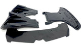 Arrma LIMITLESS v2 6s - FRONT BUMPER mount splitter skid & Diffuser ARA7116V2