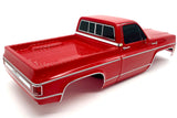 TRX-4 CHEVY K10 - BODY Cover, RED (Factory Painted, complete 92056-4