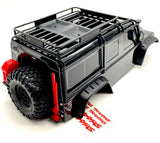 TRX-4 DEFENDER - BODY (BLACK) Tire Fenders Land Rover Trail 82056-4