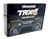 TRX-4 - Long Arm Lift Kit (BLUE TRA8140x) links shocks cables driveshafts Traxxas