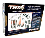 TRX-4 - Long Arm Lift Kit (RED TRA8140r) links shocks cables driveshafts Traxxas