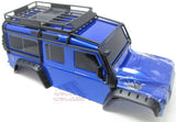 TRX-4 DEFENDER - BODY (BLUE) Tire Fenders Land Rover Trail 82056-4