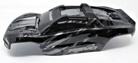1/10 BRUSHLESS E-REVO 2.0 VXL BODY shell (Black Limited Edition cover Painted 86086-4