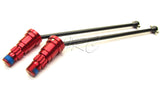 fits X-MAXX DRIVE Shafts (RED Front & Rear 8S Heavy Duty, Stub Axles 77086-4