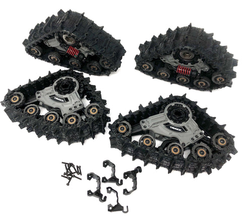 TRX-4 TRAXX - Deep-Terrain Track Set (Assembled wheels defender 82034-4