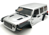 Axial SCX6 Jeep Wrangler BODY, w/ Interior, rollcage, exterior details, lights (Silver) AXI05000
