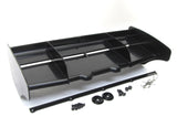 HB Racing D8Tevo3 - WING (Black Rear Spoiler) molded nylon d819 Truggy204575