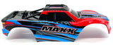 1/10 MAXX BODY cover Shell (RED Painted ProGraphics, clipless Traxxas 89076-4