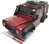 TRX-4 DEFENDER - BODY (Red) Spare Tire Fenders Land Rover Trail 82056-4