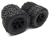 1/10 BRUSHLESS E-REVO 2.0 VXL TIRES (17mm WHEELS tyres Talon EXT 86086-4