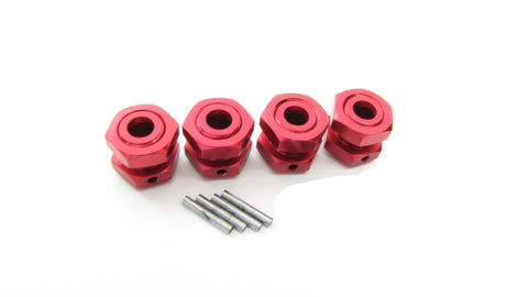 Hot Racing Aluminum Delrin Hub Nuts For Arrma RC Cars – Kraton, Senton, Talion, Typhon, Outcast – Durable Upgrade Part AON21N02