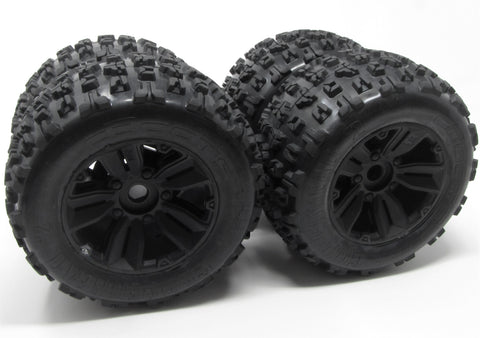 KRATON 6s EXB - TIRES & Wheels (tyres rims DBoots Copperhead 2 Arrma ARA106053