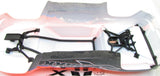 X-MAXX BODY cover Shell (ORANGE Painted ProGraphics Shell 77086-4