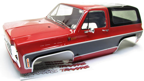 TRX-4 Chevy BLAZER - BODY Cover, RED (Shell Factory new TRA8130A Painted 82076-4