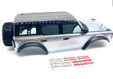 TRX-4 S&T BRONCO - BODY Cover, Silver (Factory Painted, complete 92076-4