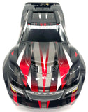 1/10 Wide-MAXX BODY cover Shell (RED Painted ProGraphics, clipless 89086-4