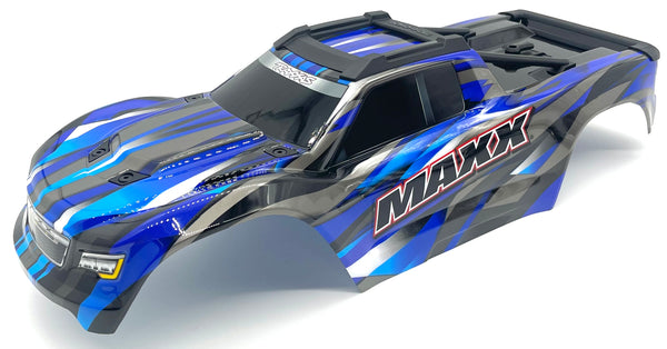 1/10 Wide-MAXX BODY cover Shell (Blue Painted ProGraphics, clipless 89 ...