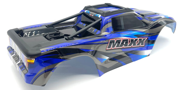 1/10 Wide-MAXX BODY cover Shell (Blue Painted ProGraphics, clipless 89 ...
