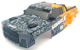 Savage X 4.6 GT-6 BODY Shell Grey/Orange (Cover 160104 Painted) HPI 160100