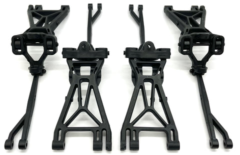Savage X 4.6 GT-6 SUSPENSION A-ARMS HPI front rear upper lower XL F4.6 SS Flux 160100