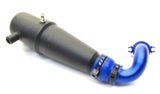Nitro RUSTLER - Tuned pipe, Header, Exhaust Assembled 44096-3