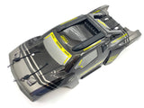 Team Corally PUNISHER - Body Shell (BLACK polycarbonate cover & Body Pins C-00171