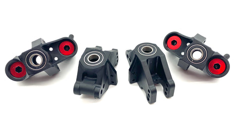 Team Corally PUNISHER - HUBS, bearings Front/Rear Uprights steering Blocks C-00171