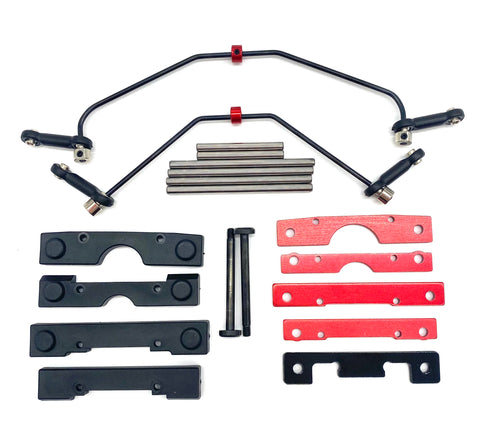 Team Corally DEMENTOR - Suspension Braces, Sway Bars and Pins  C-00167