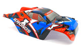 Team Corally KRONOS - Body Shell (Red-Blue polycarbonate cover & Body Pins C-00172